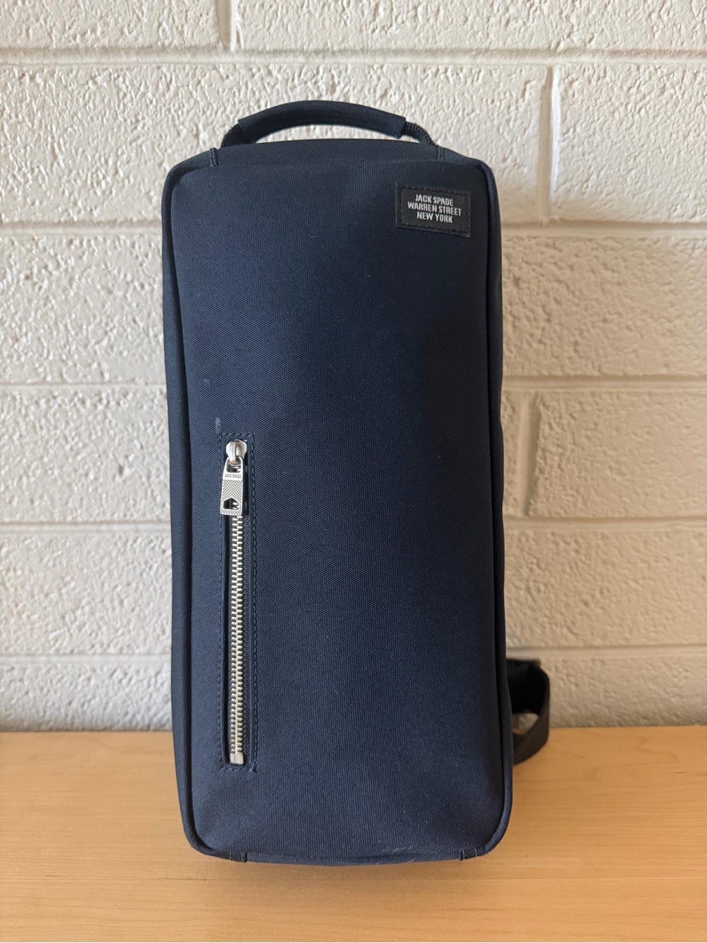 Jack Spade Navy Cordura Canvas Crossbody Sling Bag with Attached Strap